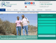 Tablet Screenshot of nopainny.com